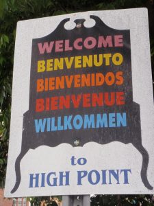 Gill High Point welcome