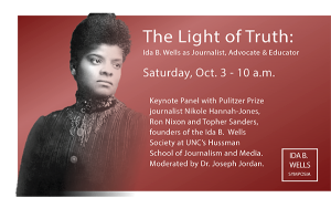 Ida B Wells Oct 3 Keynote event